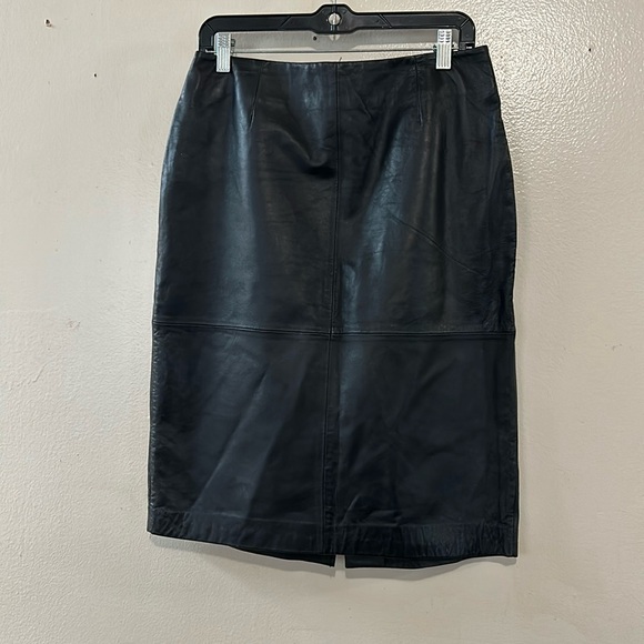 Clothes by Revue Genuine Leather Maxi Skirt size 10 - Picture 1 of 8